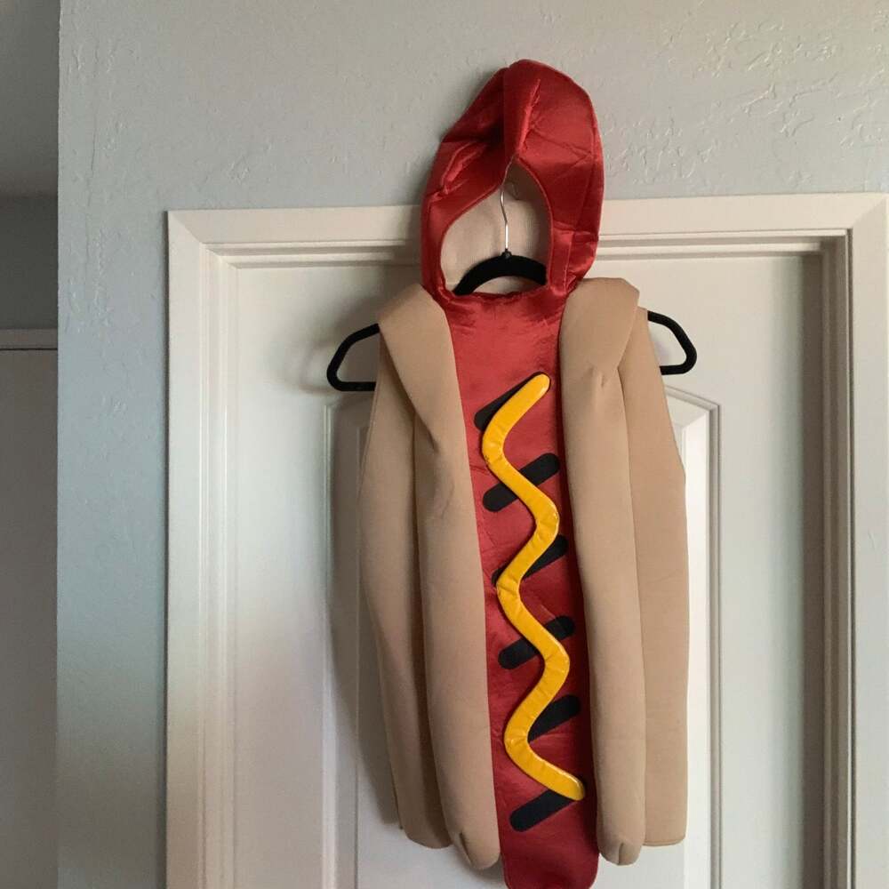 Wizland Kids Hot Dog Halloween Costume Tunic One Piece w/Hood